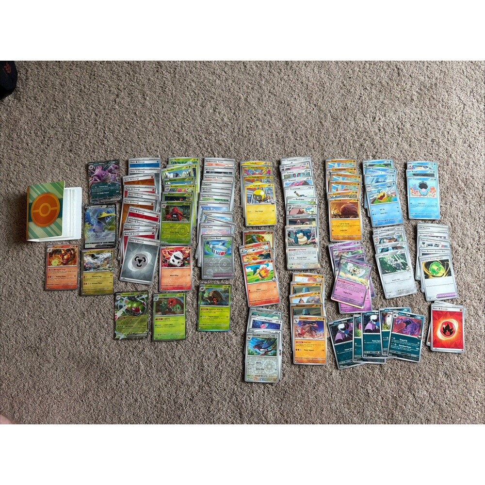 Pokemon Journey Together And Destined Rivals Bulk Lot With Pokemon Booklet